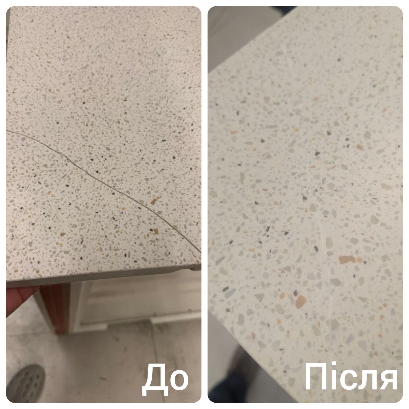 Реставрація стільниць. Київ та передмістя.